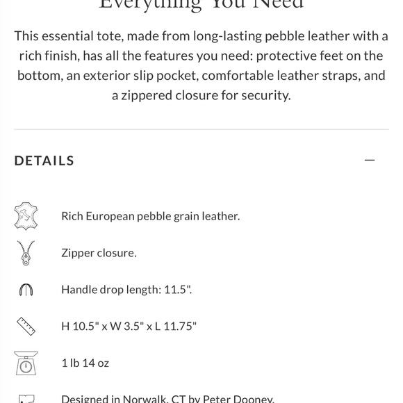 Dooney & Bourke Small Lexington Pebble Leather Handbag. EUC. - Picture 7 of 14